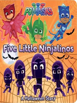 cover image of Five Little Ninjalinos